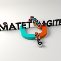 logo of marketing company which name is MarketMagnets.net